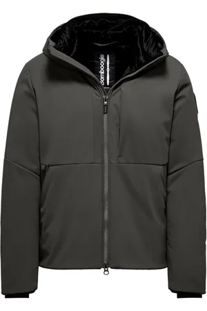 Bomboogie Heren, Jassen, Grijs, Maat: L Nylon