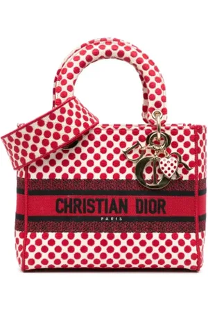 Dior Dames, Pre-owned, Rood, Maat: ONE Size Zijde