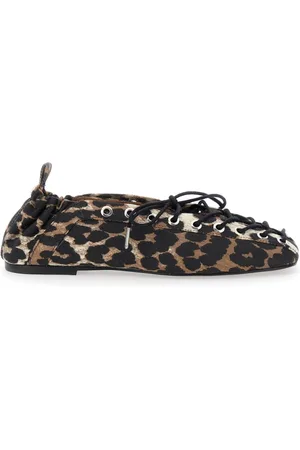 Ganni Dames, Schoenen, Bruin, Maat: 36 EU