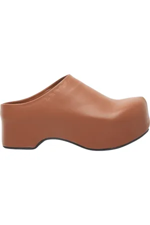 Marni Dames, Schoenen, Bruin, Maat: 41 EU Leer