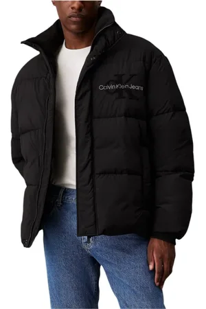 Calvin Klein Heren, Jassen, Zwart, Maat: L Polyamide