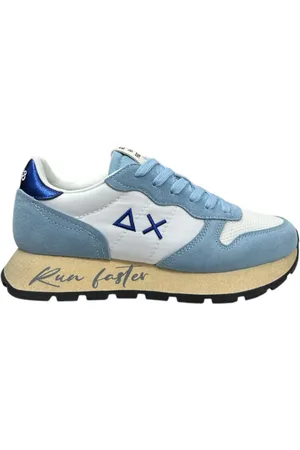 sun68 Dames, Schoenen, Blauw, Maat: 39 EU Suède