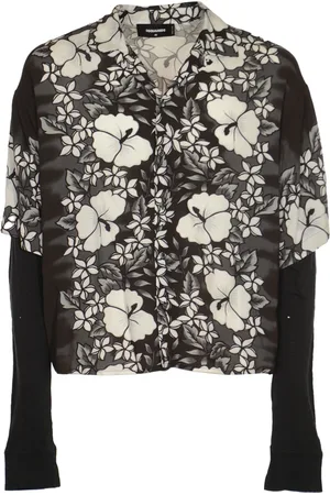 Dsquared2 Heren, Blouses & Shirts, Veelkleurig, Maat: XL Katoen