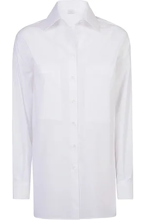 ELEVENTY Dames, Blouses & Shirts, Wit, Maat: XS Katoen