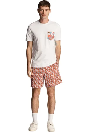 Lyle & Scott Heren, Korte broeken, Veelkleurig, Maat: XS Poliester