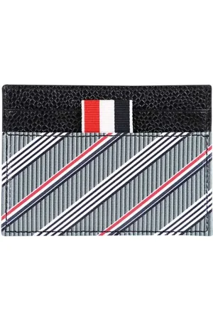 Thom Browne Heren, Accessoires, Grijs, Maat: ONE Size Katoen