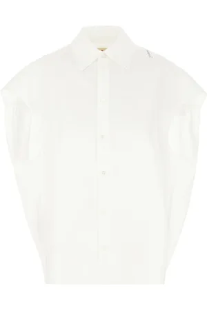 Marni Dames, Blouses & Shirts, Wit, Maat: XS Katoen