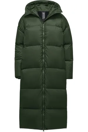 Bomboogie Dames, Mantels, Groen, Maat: 2XL Nylon