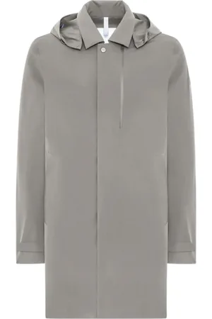 Duno Heren, Mantels, Grijs, Maat: XL Nylon