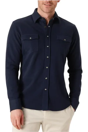 Profuomo Heren, Jassen, Blauw, Maat: 2XL