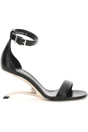 Alexander McQueen Dames, Schoenen, Zwart, Maat: 36 EU Leer