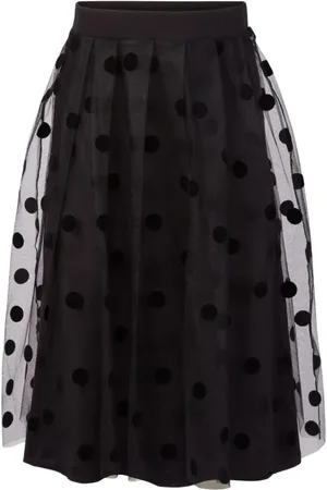 Nina Ricci Dames, Rokken, Zwart, Maat: M Tulle