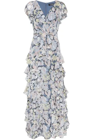 Ralph Lauren Dames, Jurken, Blauw, Maat: 2XS