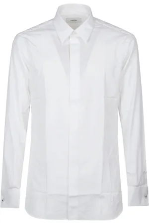 LARDINI Heren, Overhemden, Wit, Maat: 3XL Katoen