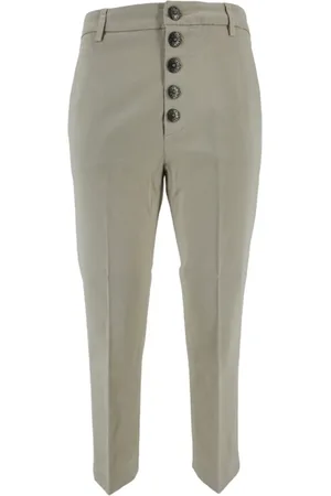 Dondup Dames, Broeken, , Maat: W27 Gabardine