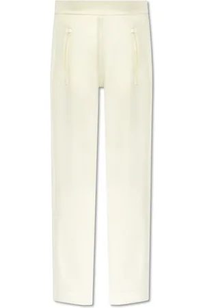Emporio Armani Dames, Broeken, Wit, Maat: XS Jersey