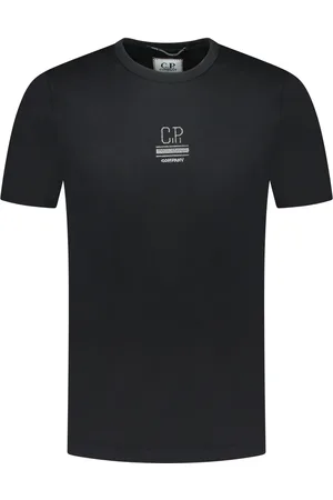 C.P. Company Heren, Tops, Zwart, Maat: S Katoen