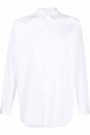 Comme des Garçons Heren, Overhemden, Wit, Maat: XL Katoen