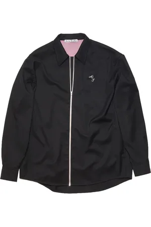 Acne Studios Heren, Jassen, Zwart, Maat: M Wol