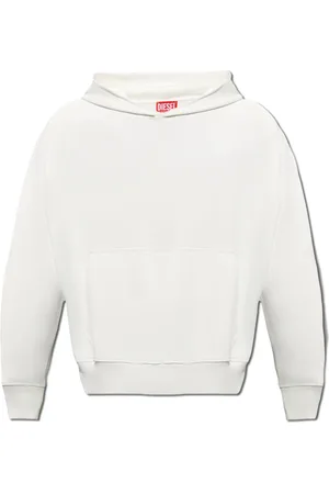 Diesel Heren, Sweatshirts & Hoodies, Wit, Maat: L Katoen