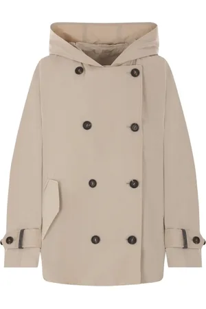 Brunello Cucinelli Dames, Mantels, , Maat: 2XS Taf