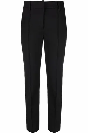 Brunello Cucinelli Dames, Broeken, Zwart, Maat: L Katoen