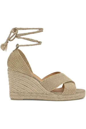 Castaner Dames, Schoenen, Geel, Maat: 38 EU Jute