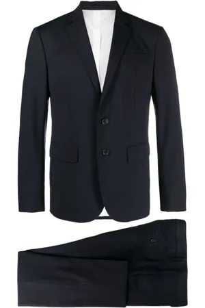 Dsquared2 Heren, Pakken, Blauw, Maat: XL Tweed