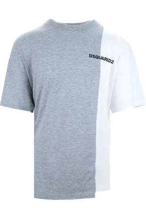 Dsquared2 Heren, Tops, Grijs, Maat: L Katoen