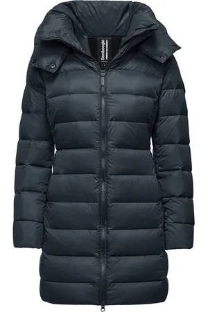 Bomboogie Dames, Mantels, Blauw, Maat: S Nylon
