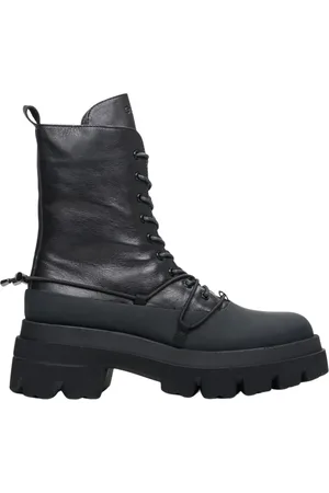 Estro Dames, Schoenen, Zwart, Maat: 37 EU Leer