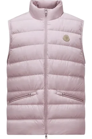 Moncler Heren, Jassen, Roze, Maat: M Poliester