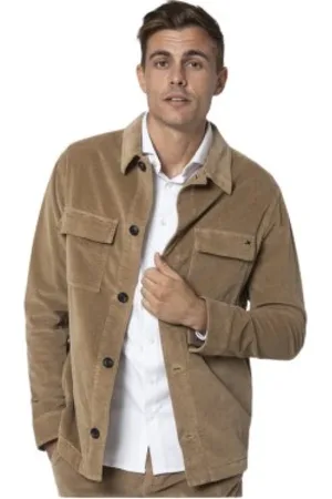 Masons Heren, Jassen, Bruin, Maat: M Corduroy
