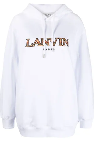 Lanvin Dames, Sweatshirts & Hoodies, Wit, Maat: S