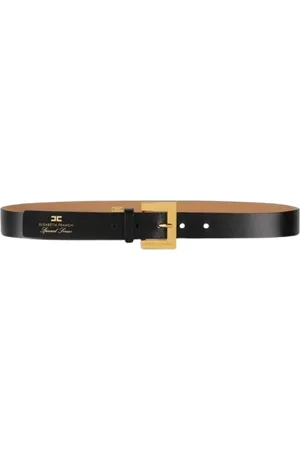 Elisabetta Franchi Dames, Accessoires, Zwart, Maat: L Leer