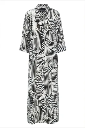Bitte Kai Rand Dames, Jurken, Zwart, Maat: S Viscose