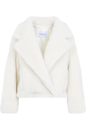 Max Mara Dames, Jassen, Wit, Maat: XS Zijde