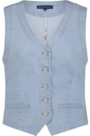 Red Button Dames, Jassen, Blauw, Maat: 2XL Katoen