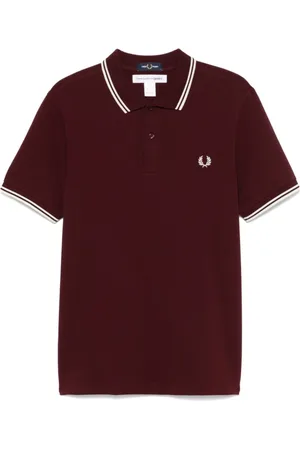 Comme des Garçons Heren, Tops, Rood, Maat: XL Katoen