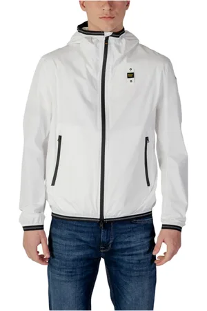Blauer Heren, Jassen, Wit, Maat: XL Polyamide