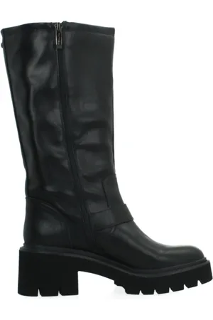 Tamaris Dames, Schoenen, Zwart, Maat: 38 EU Leer