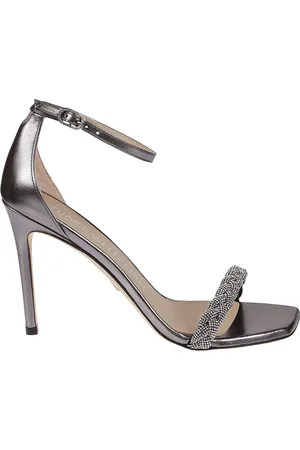 Stuart Weitzman Dames, Schoenen, Grijs, Maat: 36 1/2 EU Leer