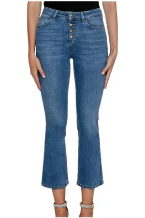 Liu Jo Dames, Jeans, Blauw, Maat: W26 Katoen