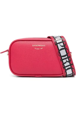 Emporio Armani Dames, Tassen, Rood, Maat: ONE Size Vinyl