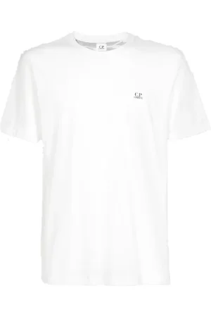 C.P. Company Heren, Tops, Wit, Maat: L Jersey