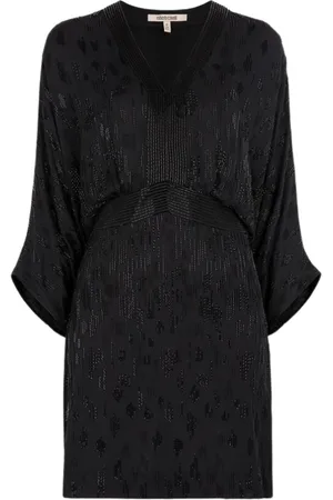 Roberto Cavalli Dames, Jurken, Zwart, Maat: S