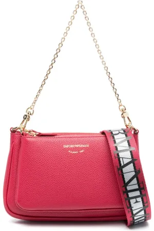 Emporio Armani Dames, Tassen, Rood, Maat: ONE Size Vinyl