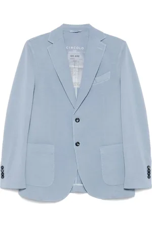 Circolo Heren, Jassen, Blauw, Maat: XL Katoen