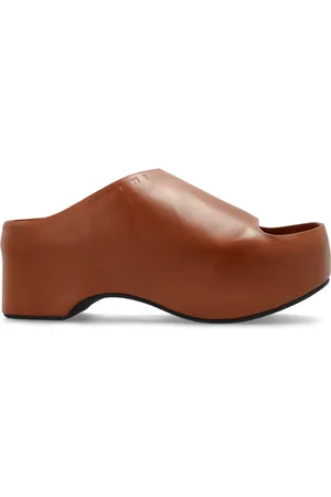 Marni Dames, Schoenen, Bruin, Maat: 39 EU Leer