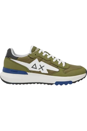 sun68 Heren, Schoenen, Groen, Maat: 43 EU Leer